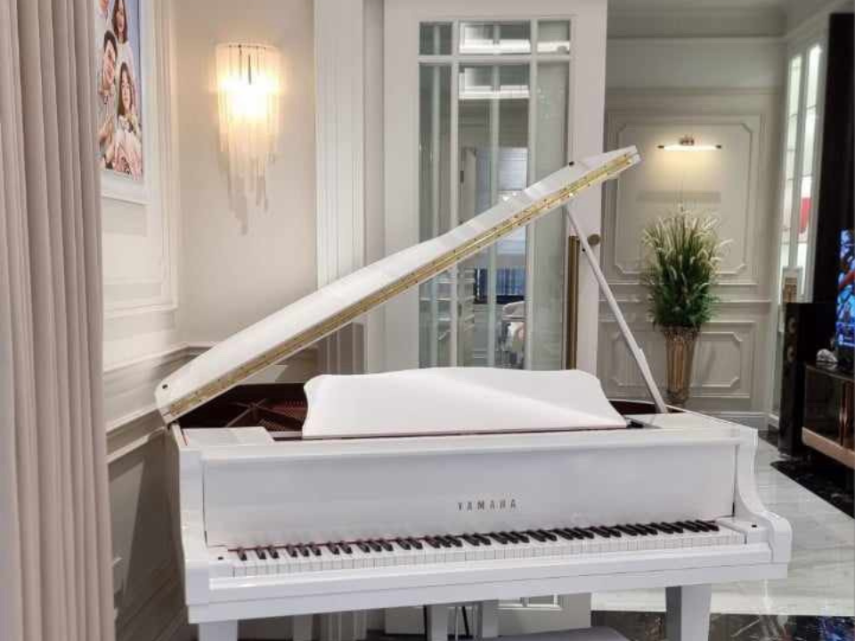 YAMAHA GB1K Trắng Camay - Ảnh thực tế 3